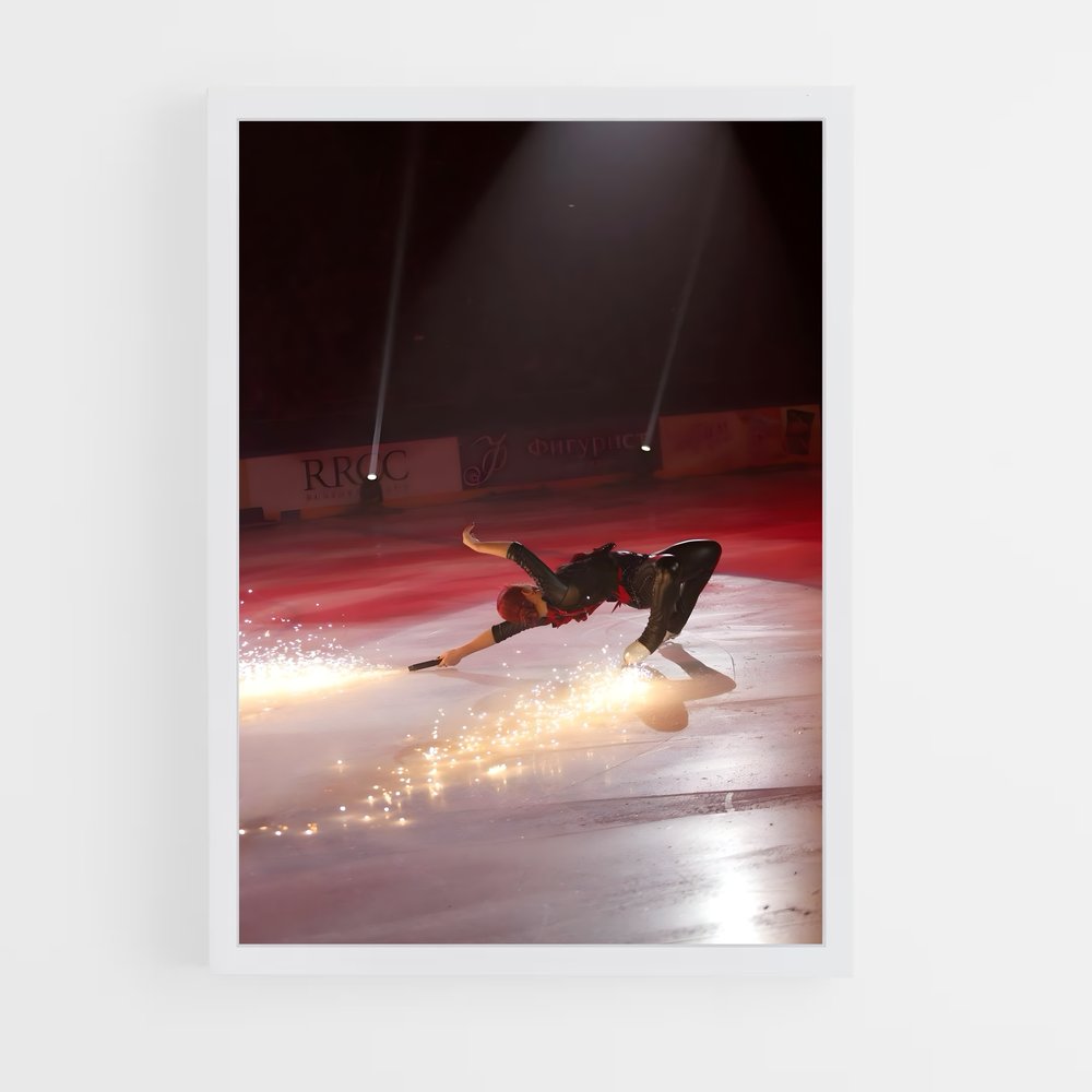 Poster Skate Élévé – affiche Patinage artistique (vue 3)